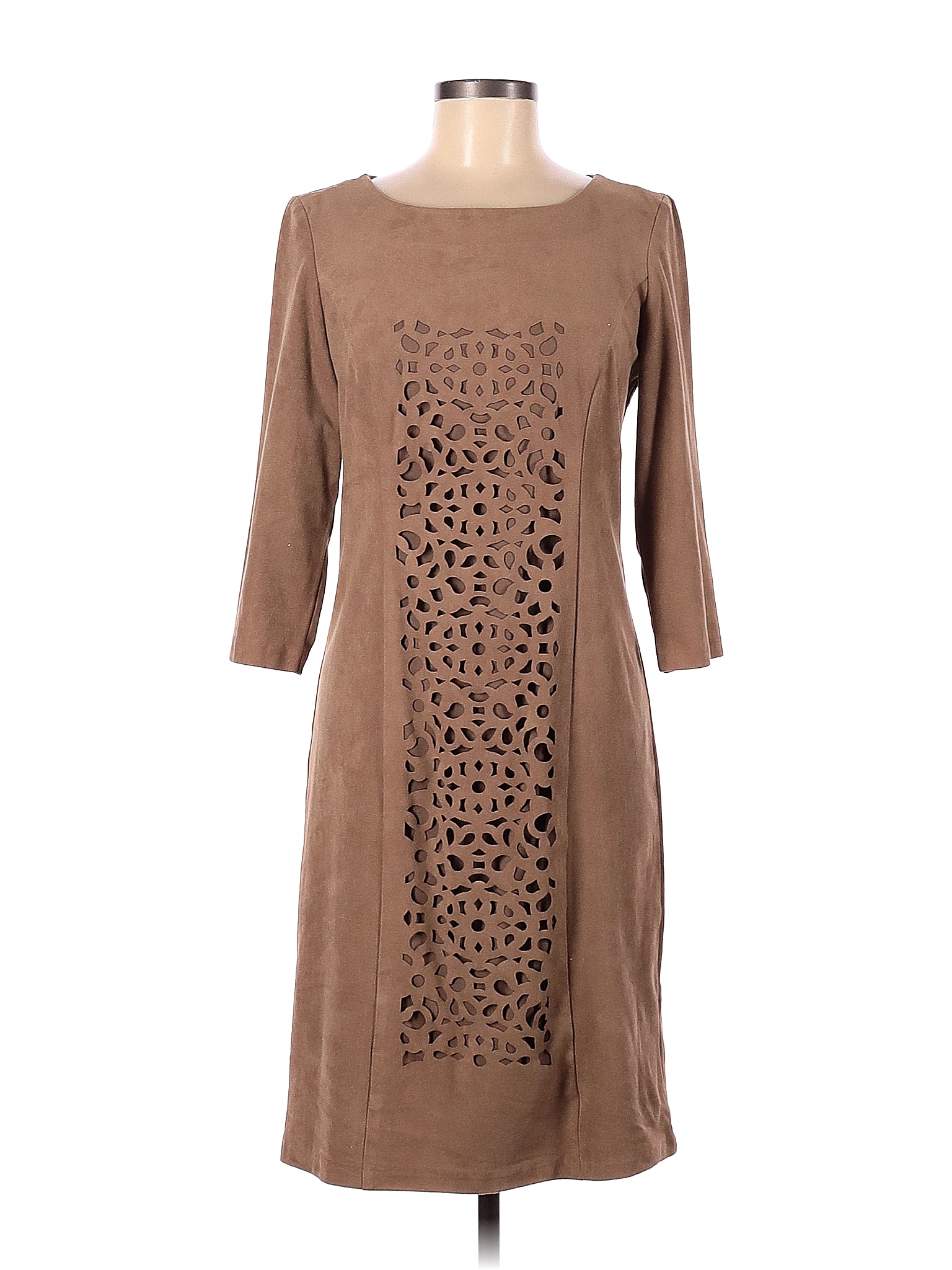 Tribal Tan Casual Dress Size 6 87 Off Thredup