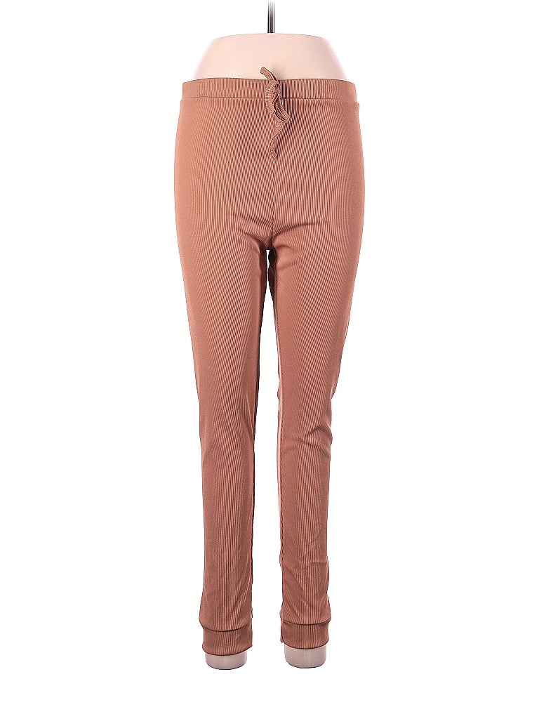 Pre-owned Boohoo Casual Pants In Brown