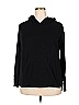 LIVI 100% Polyester Solid Black Fleece Size 18 - 20 (Plus) - photo 1