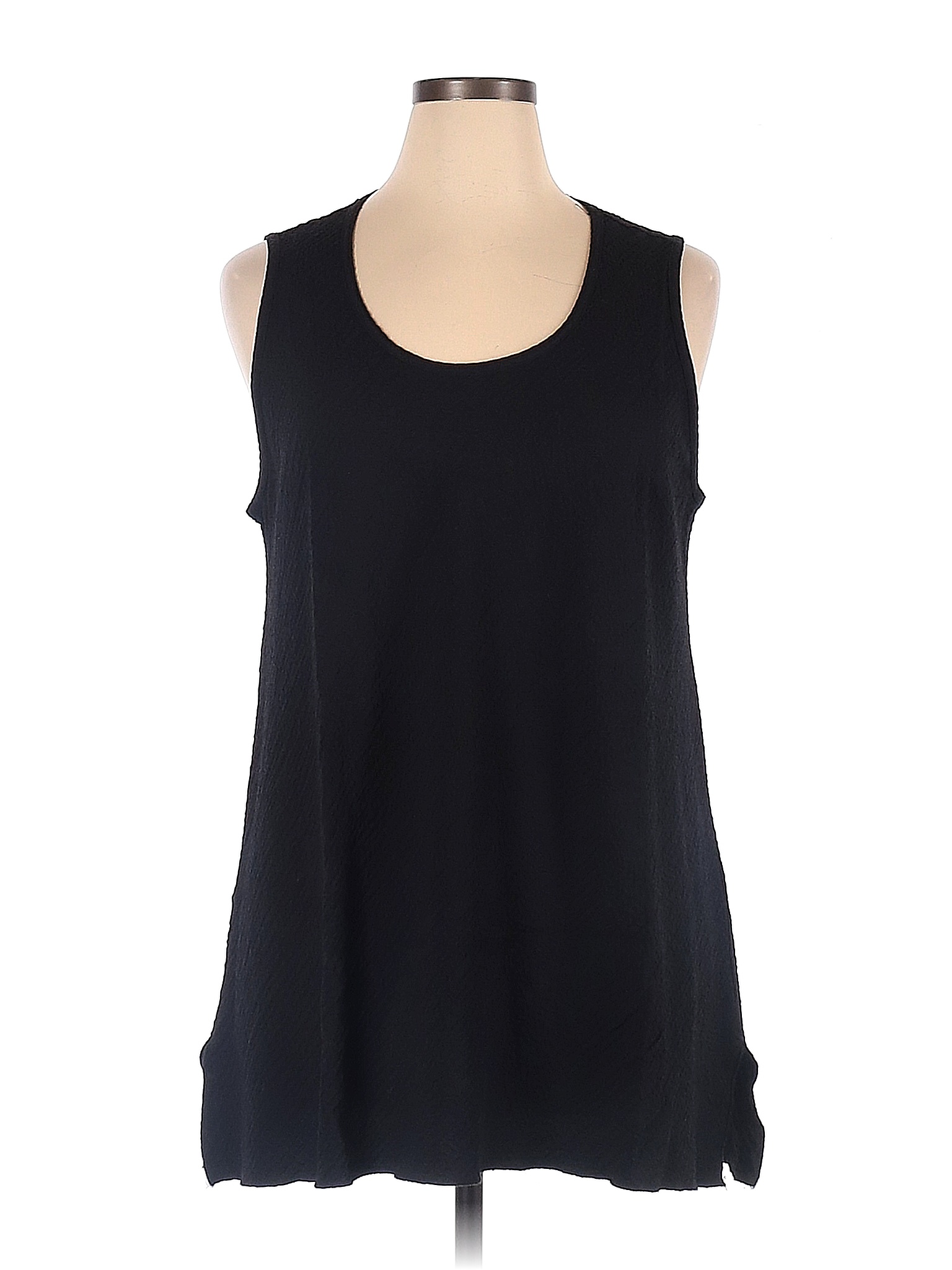 Soft Surroundings Black Tank Top Size 1X (Plus) - 60% off | thredUP