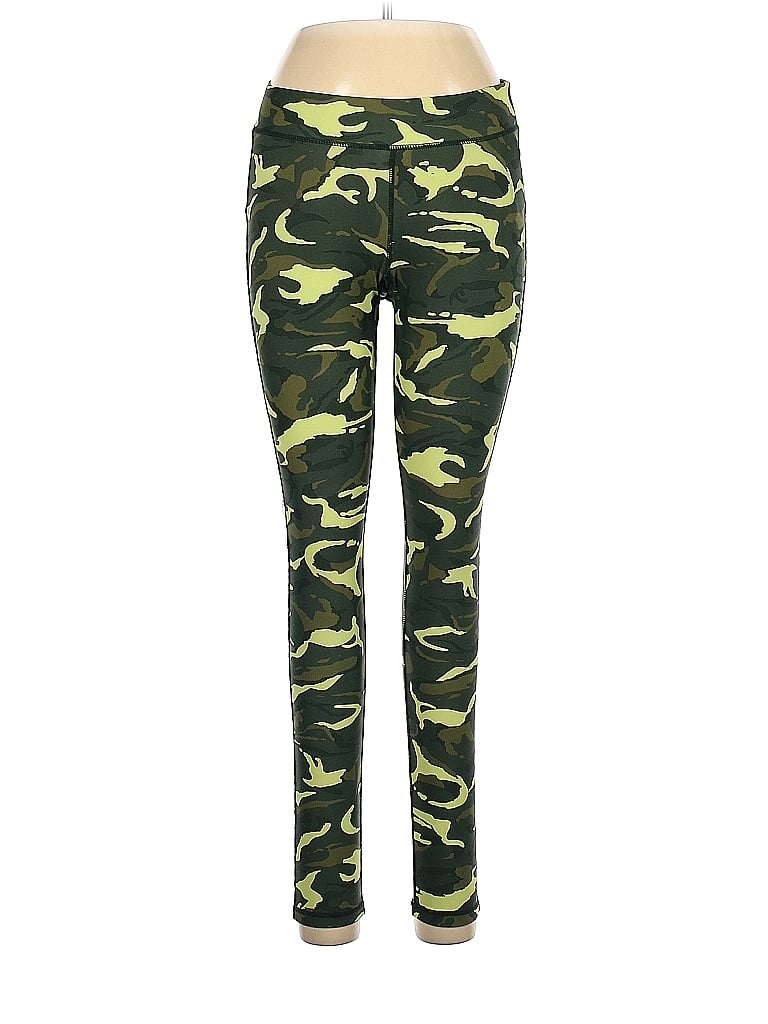 Pre-owned Human Performance Engineering Leggings In Green