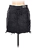 Carmar 100% Cotton Solid Black Denim Skirt 28 Waist - photo 2