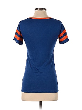 Campus Lifestyle Blue Striped Detroit Tigers Activewear T-Shirt