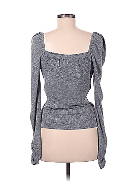 Something Navy Long Sleeve Top (view 2)