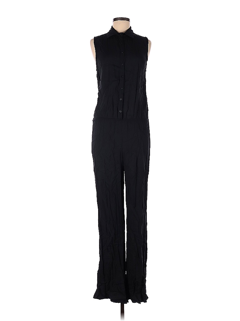 Brandy Melville Solid Black Jumpsuit One Size - 52% off | thredUP