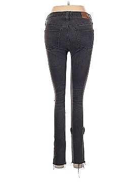 Madewell 9" Mid-Rise Skinny Jeans in Black Sea (view 2)