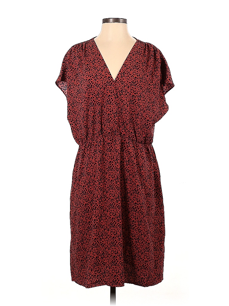 Pre-owned Halogen Casual Dress In Red