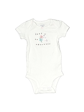 Carter's Short Sleeve Onesie (view 1)