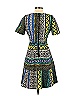 Plenty By Tracy Reese Aztec Or Tribal Print Multi Color Yellow Casual Dress Size 4 - photo 2