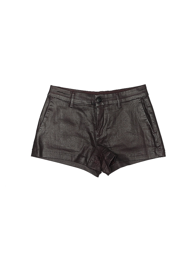 Koral Solid Black Burgundy Shorts 27 Waist - photo 1