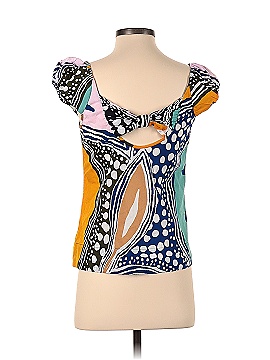Diane von Furstenberg Short Sleeve Blouse (view 2)