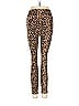 J.Crew Animal Print Brown Tan Leggings Size S - photo 2