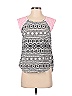 Jealous Tomato 100% Polyester Pink Black Sleeveless Blouse Size S - photo 1