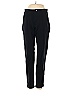 MNG Solid Black Casual Pants Size 4 - photo 1