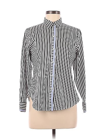 Foxcroft Long Sleeve Button-Down Shirt (view 1)