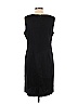 Sharagano Solid Black Cocktail Dress Size 12 - photo 2