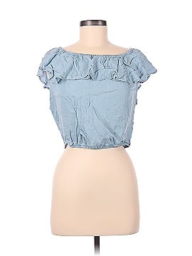 Society Short Sleeve Blouse (view 1)