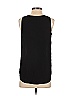 Vince Camuto 100% Polyester Black Sleeveless Blouse Size S (Petite) - photo 2