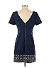 Plenty By Tracy Reese Solid Navy Blue Casual Dress Size 2 - photo 2