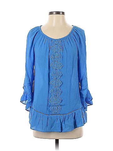 Fundamental Things 3/4 Sleeve Blouse (view 1)