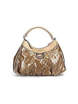 Gucci Vintage GG Crystal Abbey D-Ring Shoulder Bag