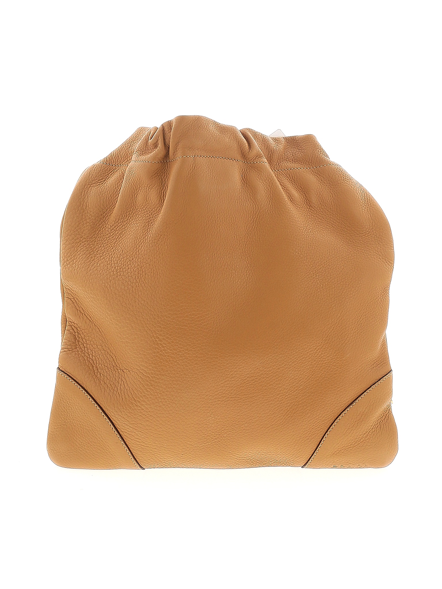 Prada 100 Calf Leather Solid Tan Vintage Leather Chain Shoulder Bag One Size 71 off thredUP