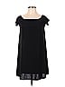 BLOOMS In The City Solid Black Casual Dress Size S - photo 1