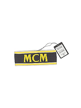 MCM Cubic Logo Monogram Wool Headband