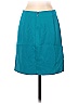 Banana Republic Solid Teal Casual Skirt Size 2 - photo 2