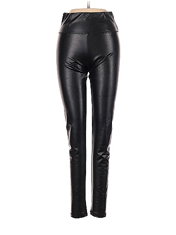 Shinestar Liquid Faux Leather Legging - Women's Leggings in Black