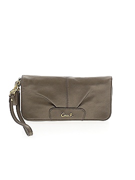 Coach Factory Leather Wristlet