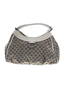 Gucci Vintage GG Canvas Abbey D-Ring Shoulder Bag (view 1)