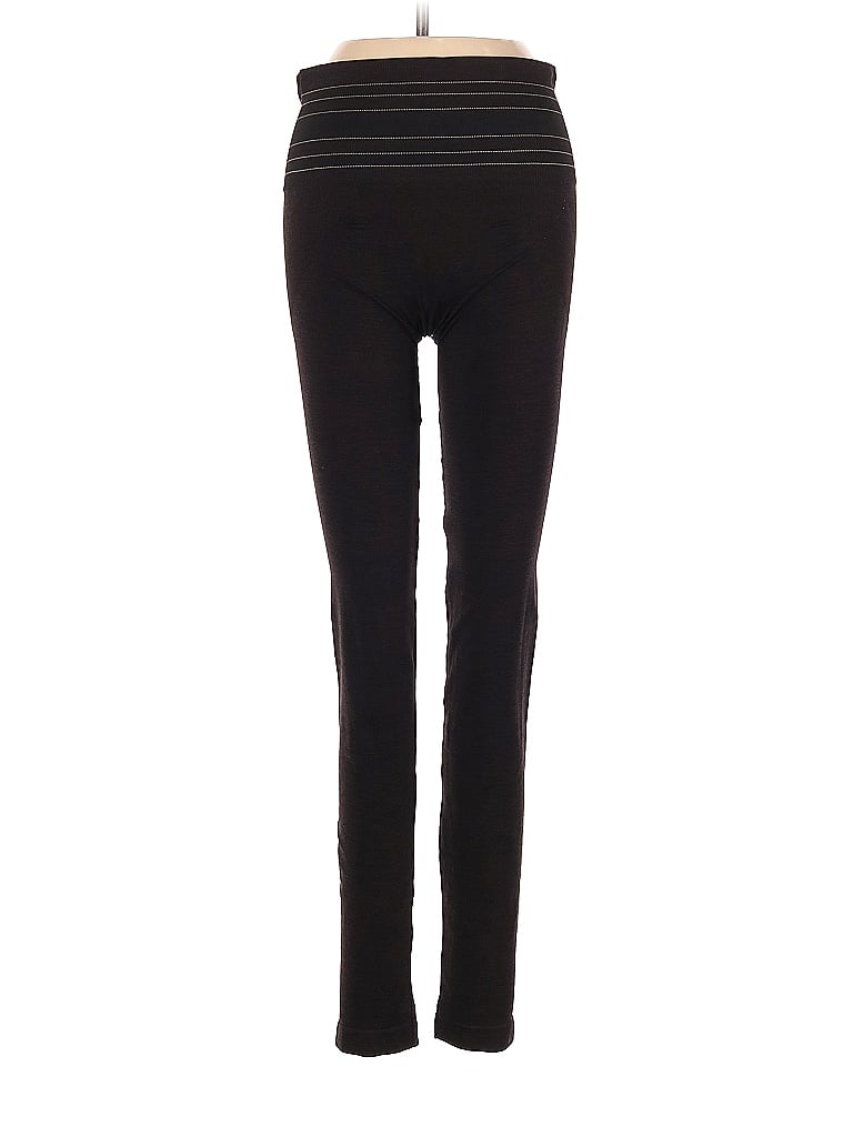 Pre-owned Assorted Brands Leggings In Brown