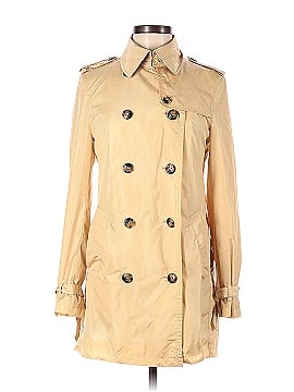 Burberry Solid Colored Gold Raincoat Size 6 - 63% off | thredUP