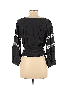 American Eagle Outfitters 3/4 Sleeve Blouse (view 2)