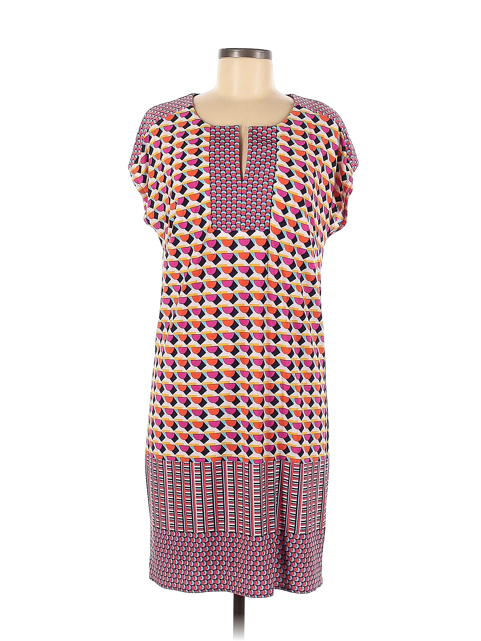 Laundry by Shelli Segal Multi Color Pink Casual Dress Size M - 88% off ...