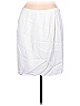 W by Worth Solid White Casual Skirt Size 12 - photo 1