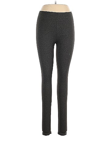 Just Be Black Gray Leggings Size M - 52% off
