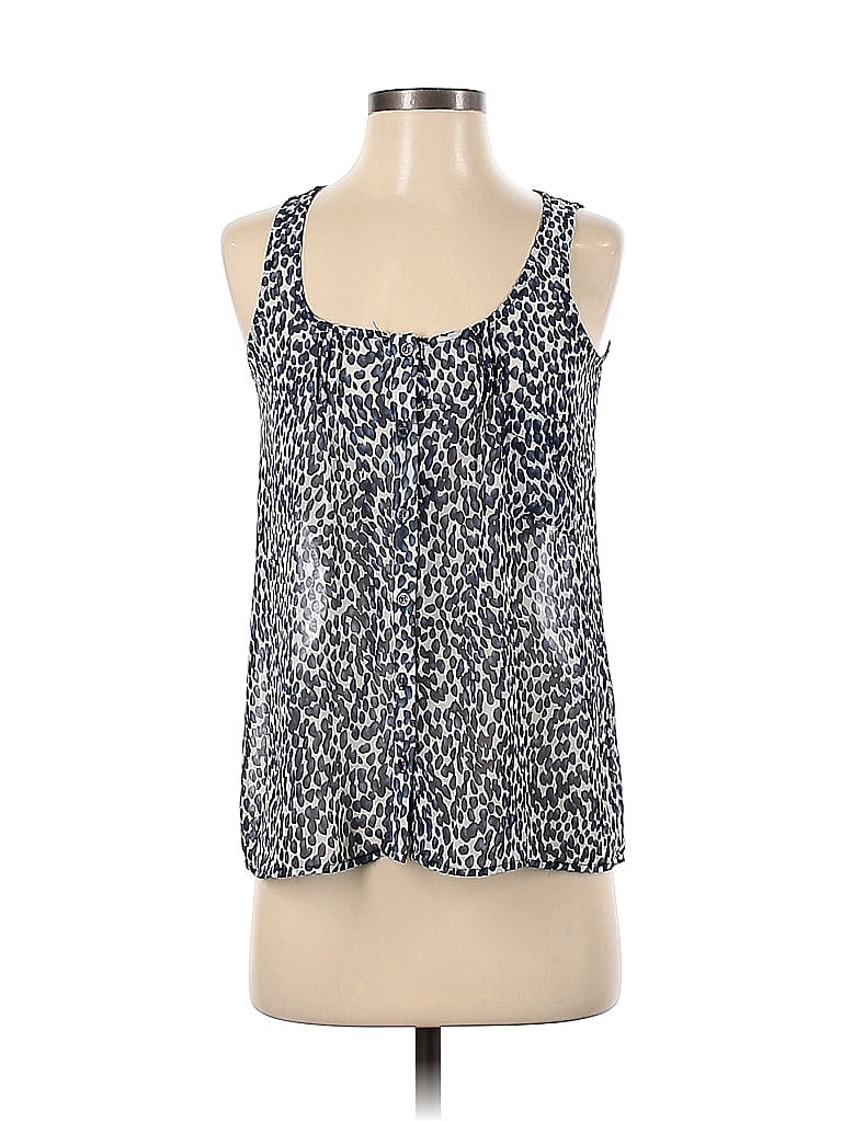 Pre-owned Aqua Sleeveless Blouse In Blue