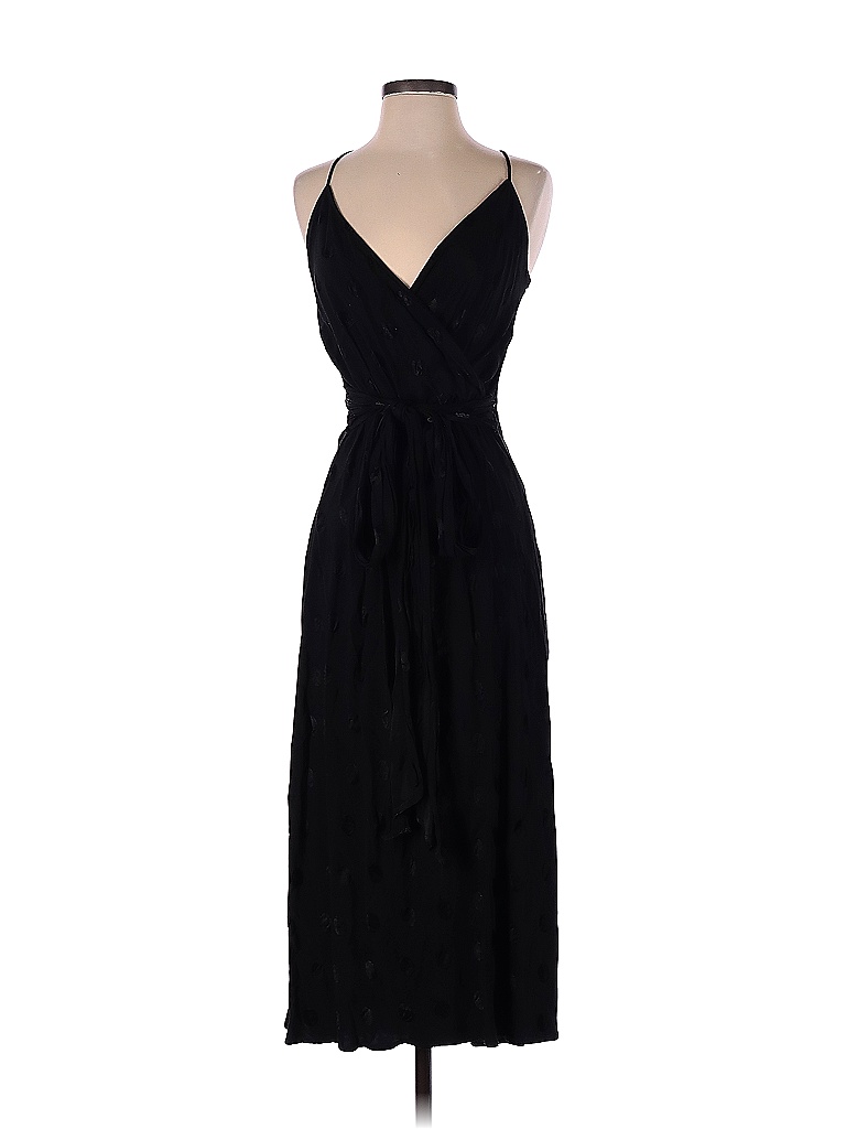 Zara 100% Viscose Black Casual Dress Size S - photo 1