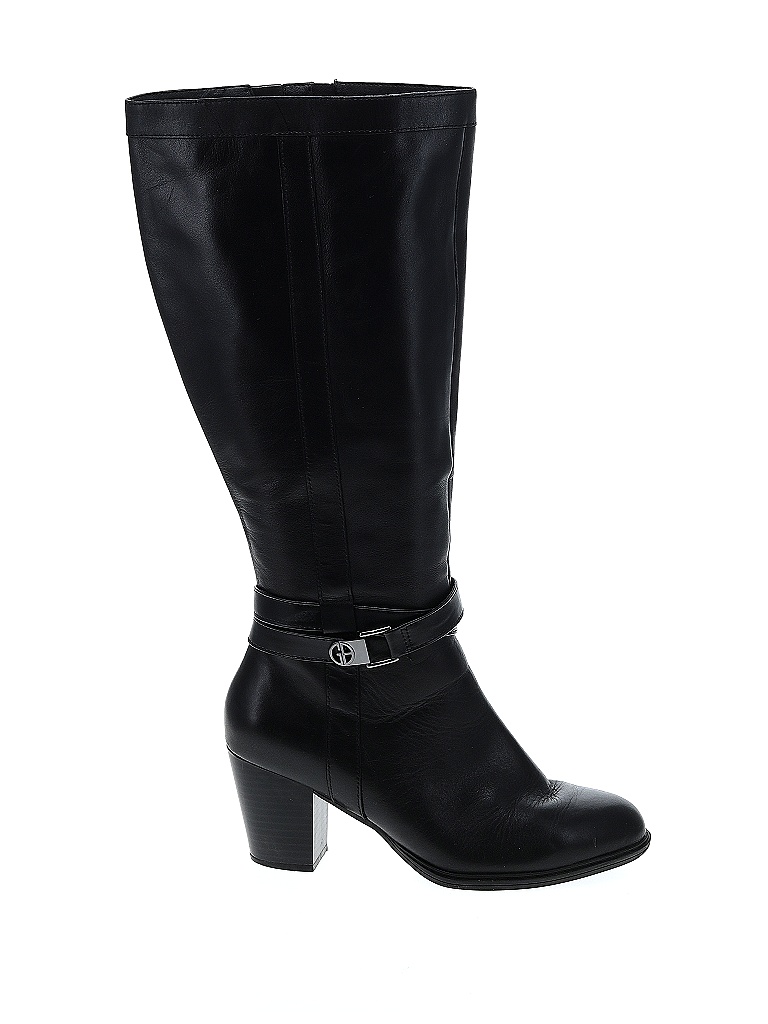 Giani Bernini Solid Black Boots Size 8 - 66% off | thredUP