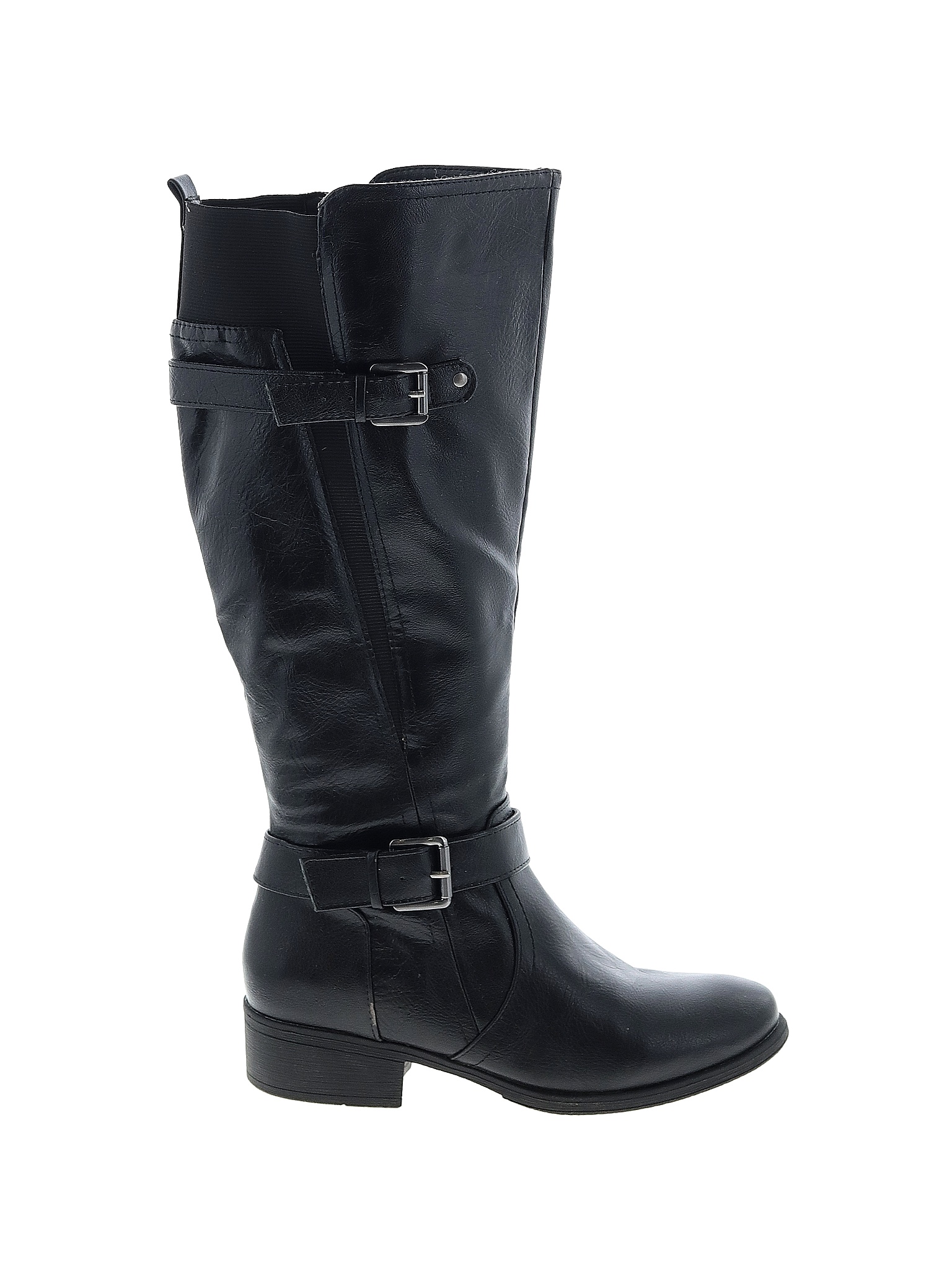 croft and barrow black boots