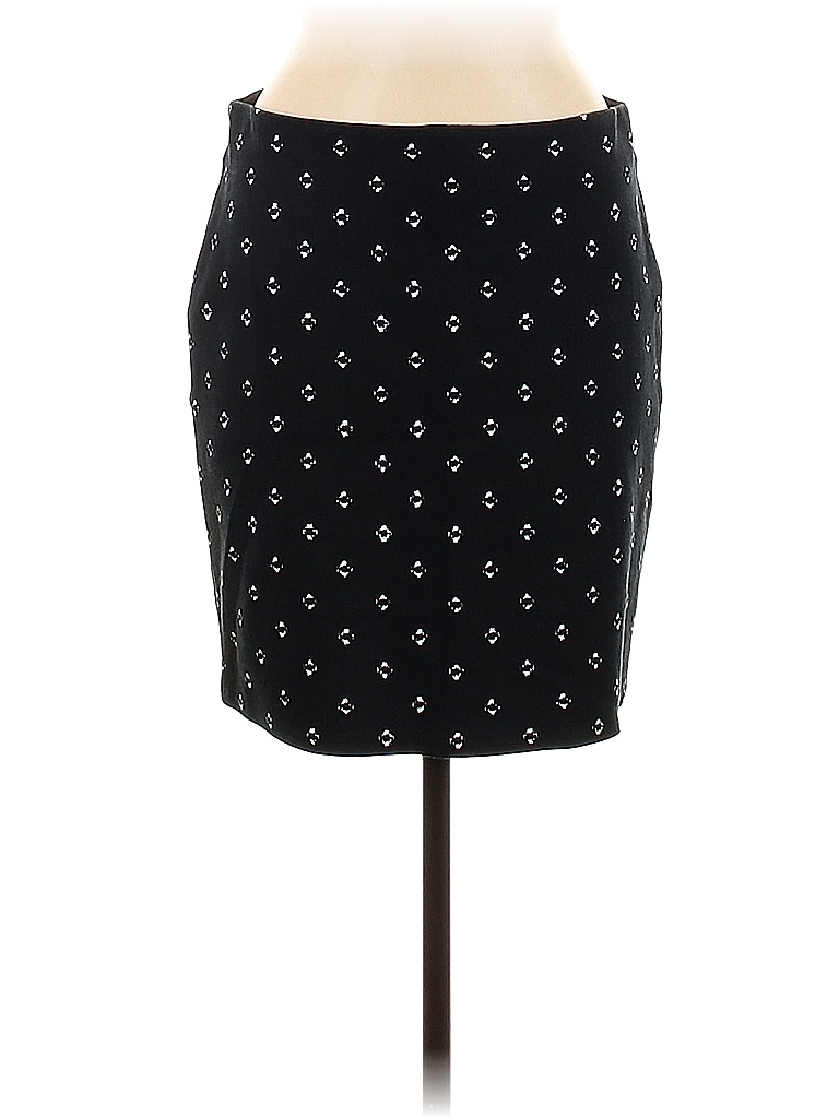 Ann Taylor LOFT Outlet Polka Dots Black Casual Skirt Size M - 65% off ...