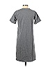 Eileen Fisher Solid Gray Casual Dress Size P (Petite) - photo 2