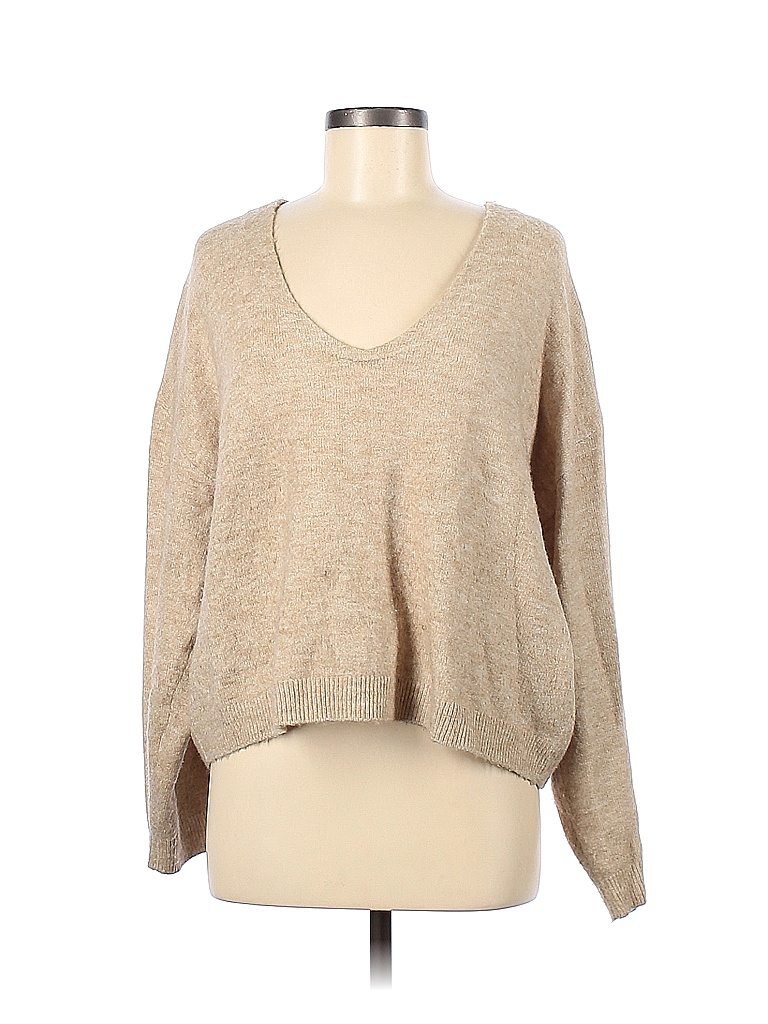 H M Tan Pullover Sweater Size M 55 Off ThredUP h-m-tan-pullover-sweater-size-m-55-off-thredup