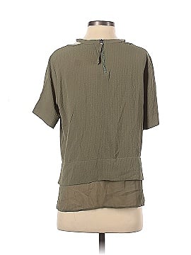 DKNY Short Sleeve Blouse (view 2)