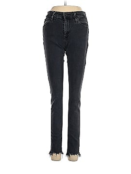AG Black Farrah Skinny Ankle Jeans (view 1)