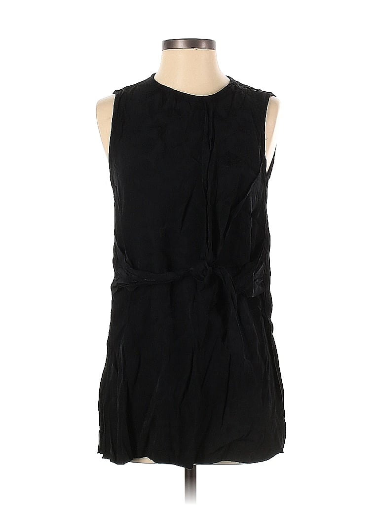 Pre-owned Zara Basic Cocktail Dress In Black