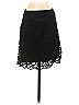 Halogen Jacquard Floral Motif Damask Brocade Black Casual Skirt Size 2 (Petite) - photo 2