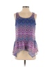 Express 100% Polyester Purple Sleeveless Blouse Size S - photo 1